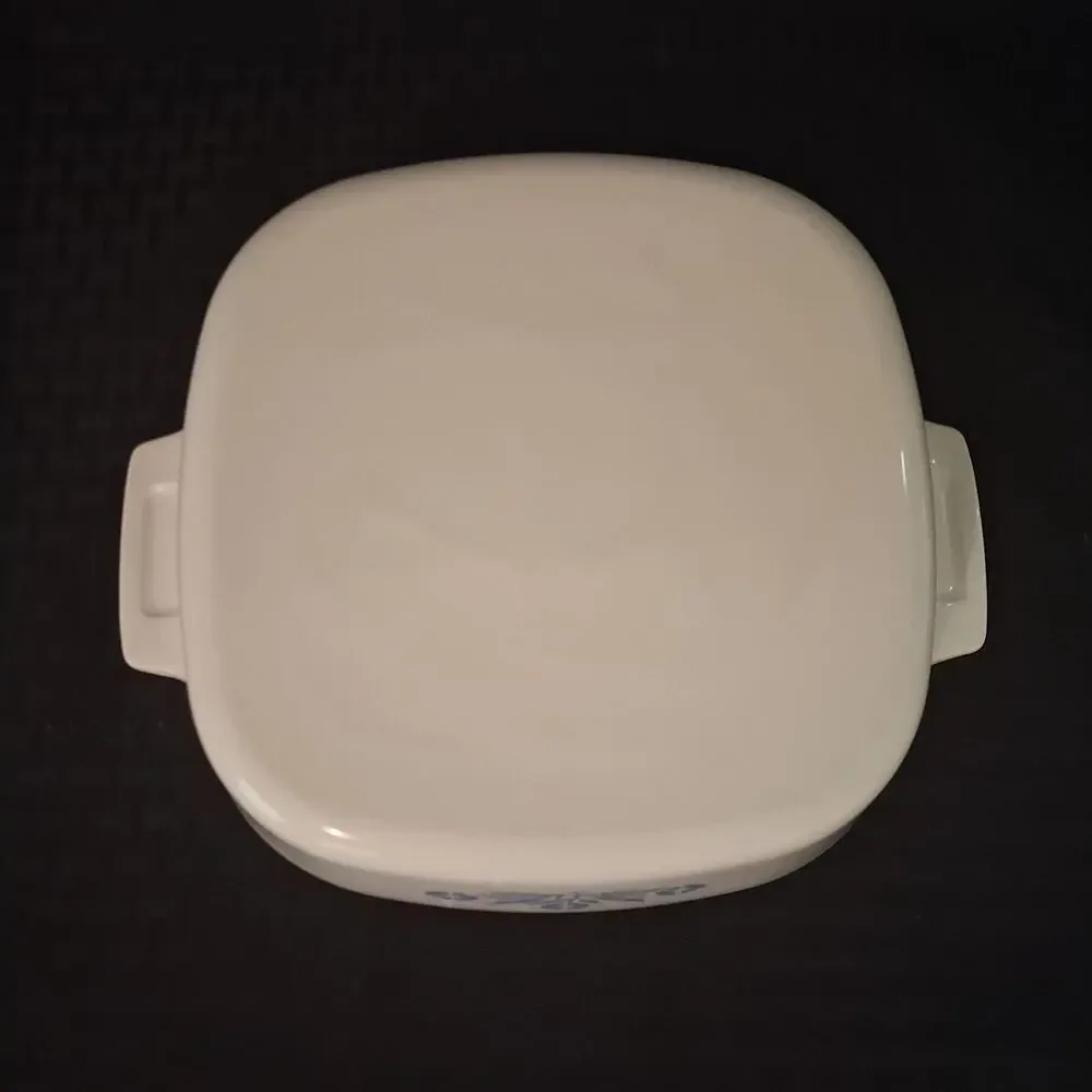 Vintage Corning Ware Blue Cornflower 2 qt Casserole Baker A-2-B with Lid